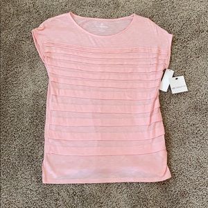 Liz Claiborne Pink Layered T-shirt